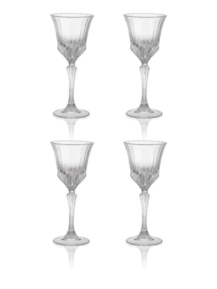 Pure Elegance White Wine Glass-Set of 4