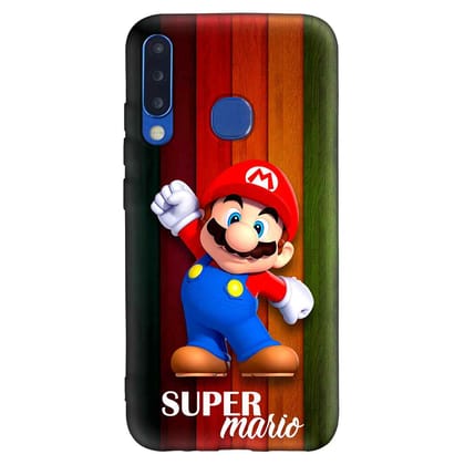 Illustrator Super Mario S4 Premium Embossed Mobile cover