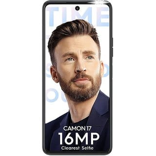 Tecno Camon 17 (Magnet Black, 128 GB) (6 GB RAM)