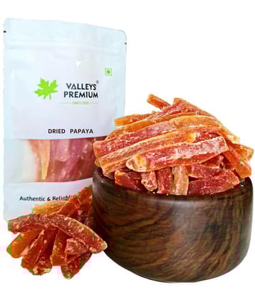 Valleys Premium Sun Dried and Dehydrated Papaya 400 Grams