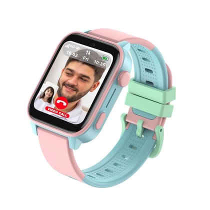 Spiky Gnome 4G Kids Smart Watch Pink