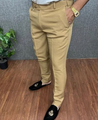 CREAM WAIST ADJUSTABLE TROUSER-28