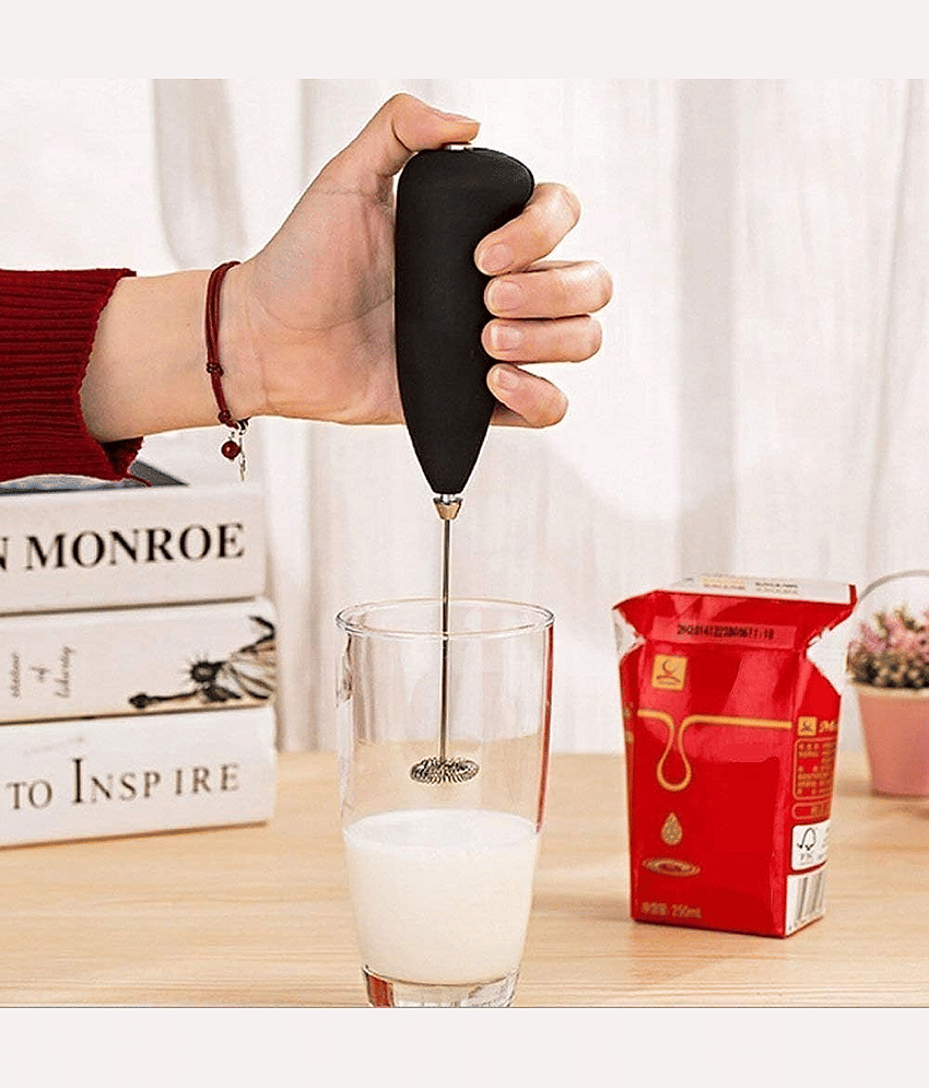 Milk Wand Mixer Frother for Latte Coffee Hot Milk, Milk Frother for Coffee, Egg Beater, Hand Blender, Coffee Beater