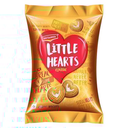 Britannia Classic Little Hearts Biscuits 39 Gms