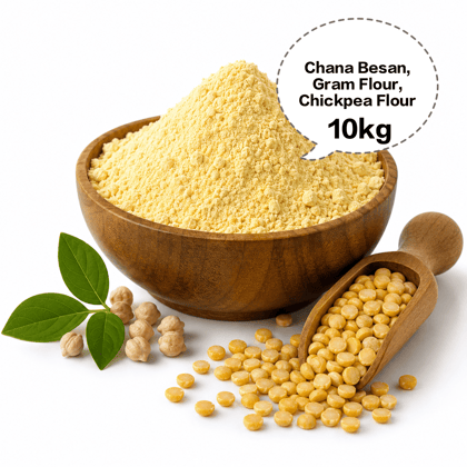 Chana Besan, Gram Flour, Chickpea Flour, Besan Flour, Premium Chana Besan 10kg