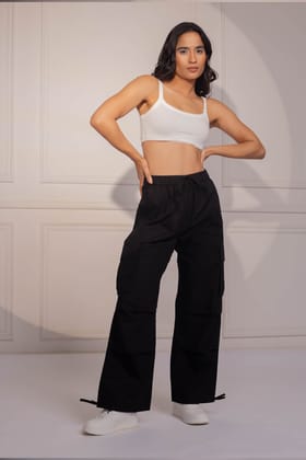 Errand Cargo Pants: black-M-L
