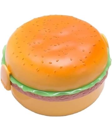 THRIFTKART burger lunch box Plastic Lunch Box 3 - Container ( Pack of 1 )