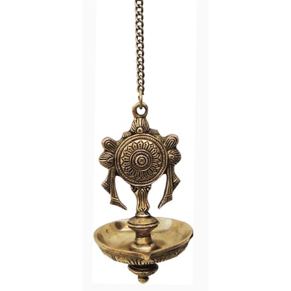 Brass Wall Hanging Shank Antique Deepak (BSMAS899 B)