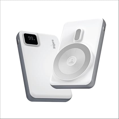 FINGERS MagPower-P10 Wireless Power Bank (10,000 mAh, 22.5 W Wired + 15 W Wireless MagSafe Fast Charging