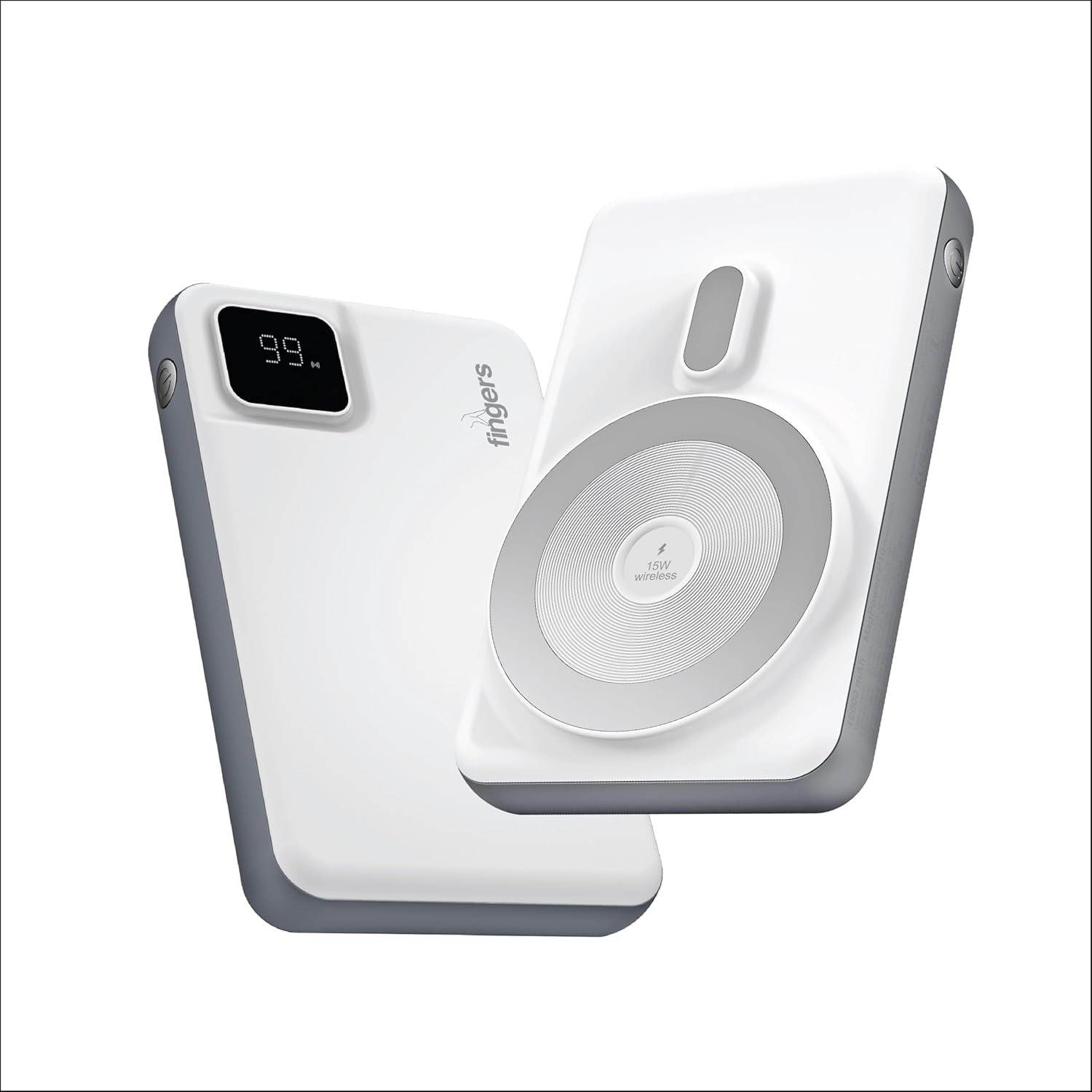 FINGERS MagPower-P10 Wireless Power Bank (10,000 mAh, 22.5 W Wired + 15 W Wireless MagSafe Fast Charging