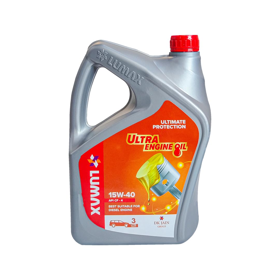 Lumax Ultra Engine Oil 15W-40 API CF4 | Multigrade Diesel Engine Oil | For Commercial & Passenger Vehicles | 3L