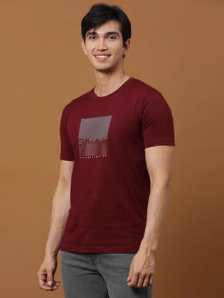 Burgundy Vintage 72 Edition T Shirt-S