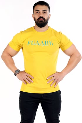 Classic T-shirt Yellow-S