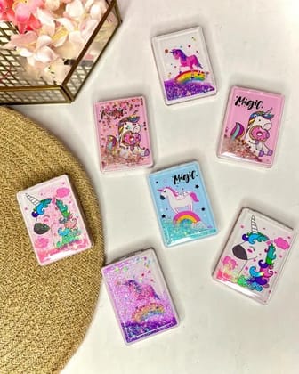 Unicorn glitter mirror