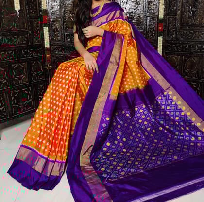 Ikkat Pochampalli Exclusive Style 19-Exclusive