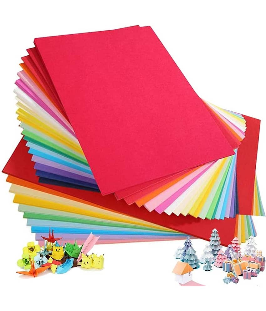 Freedy A4 100 Coloured Sheets (10 Sheets each color) Copy Printing/Art and Craft Paper Double Sided ColouredOffice Stationery Children's Day Gift, Birthday Gift, Party Favors,christmas decor etc