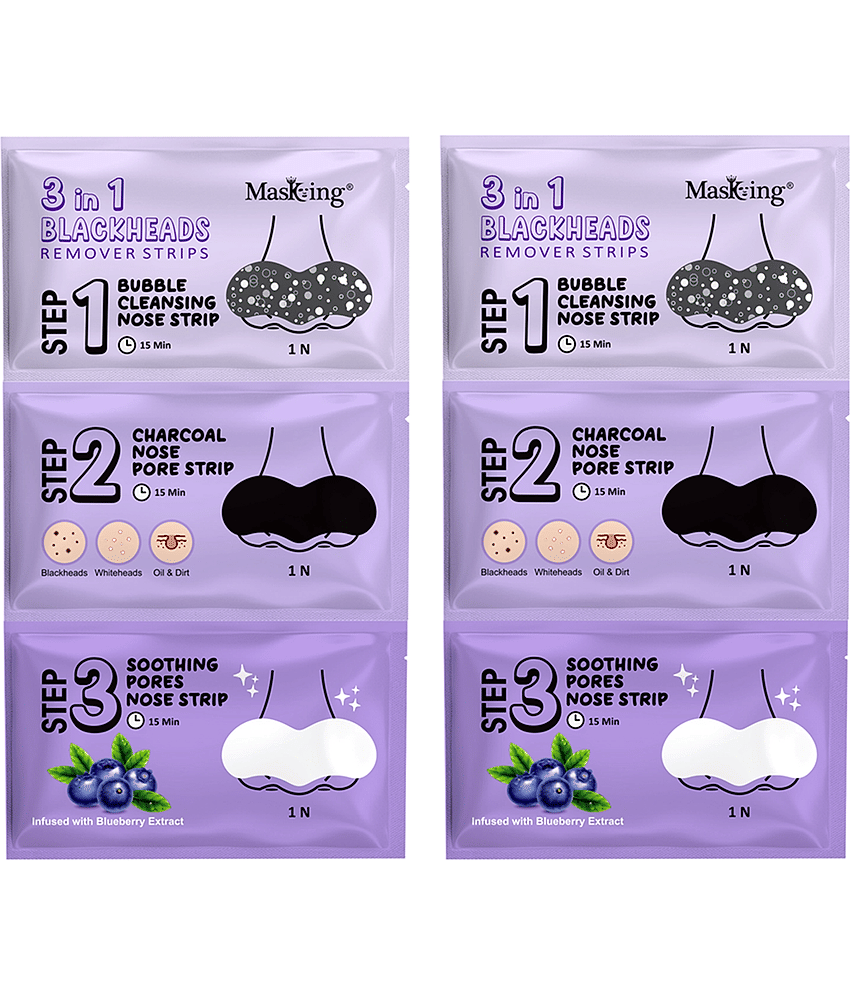 Masking - Pores Cleansing Peel Off Mask For All Skin Type ( Pack of 2 )
