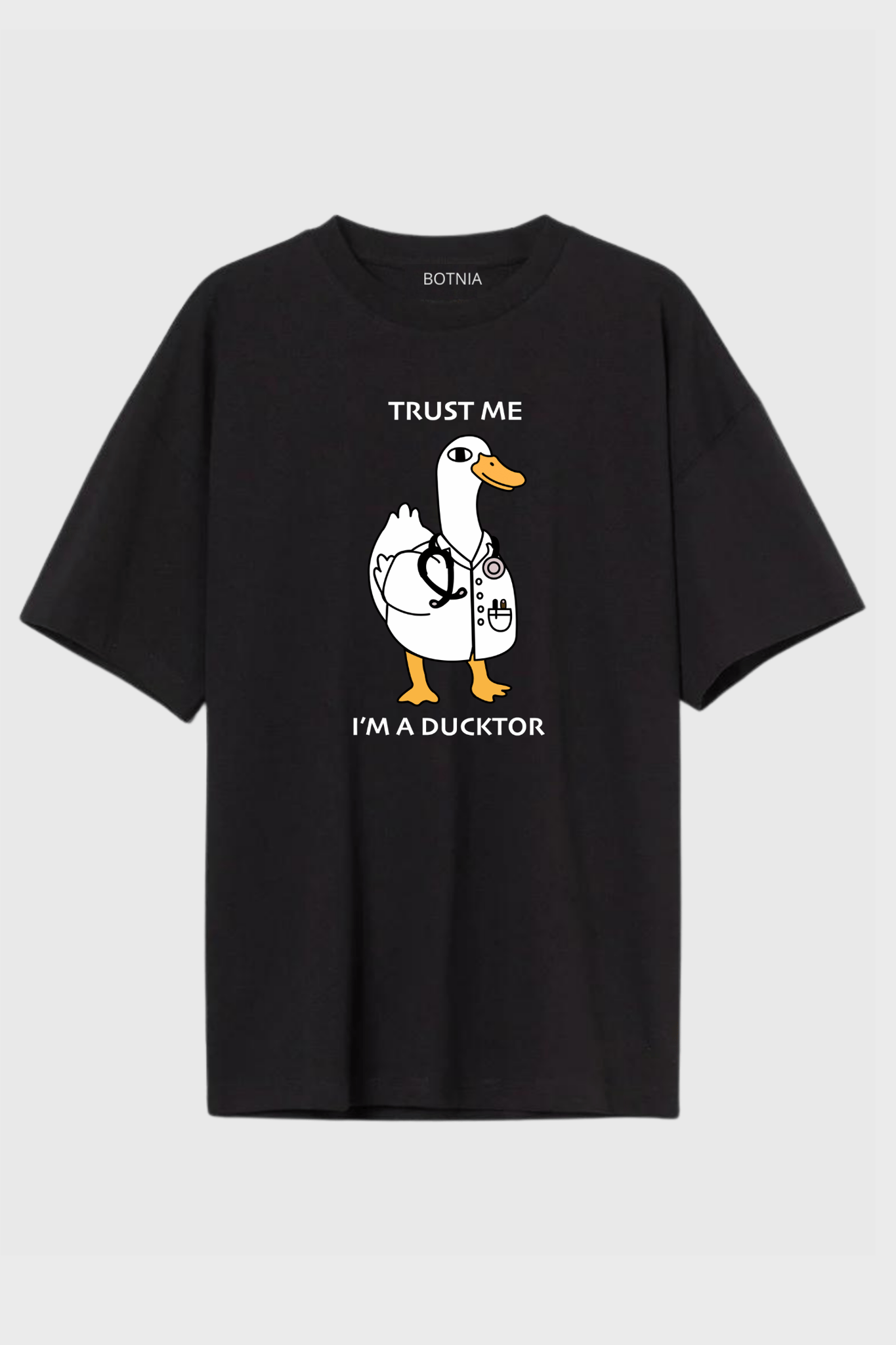 Ducktor - Oversized T-Shirt-XS
