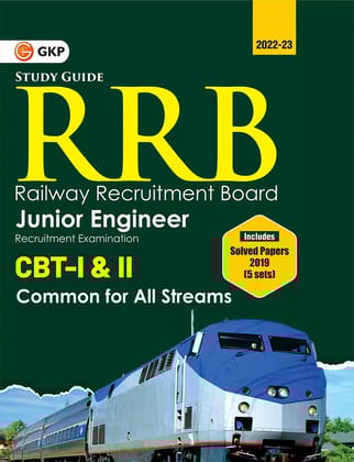RRB 2022-23: Junior Engineer CBT-1 & CBT-2 (Common for All) - Guide by GKP