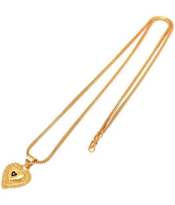 Jewar Mandi - Golden Pendant ( Pack of 1 )