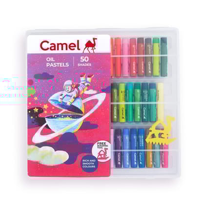 Camel Oil Pastels (Set Of 50 Shades)