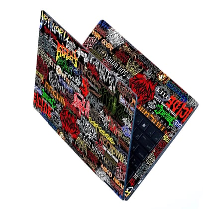 Full Body Laptop Skin Stickers Decal Cover for All Models (Size 15.6 inch) ANM-8