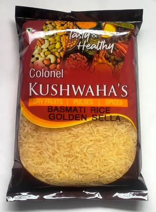 Colonel KUSHWAHA'S Golden Sella Rice 1121 - 1 KG by Colonel KUSHWAHA'S Colonel KUSHWAHA'S Golden Sella Rice 1121 - 1 KG by Colonel KUSHWAHA'S