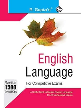 English Language for Competitive Exams [Paperback] [Jan 01, 2019] RPH Editorial Board