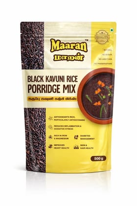 Black Kavuni Rice Porridge Mix(500gm)