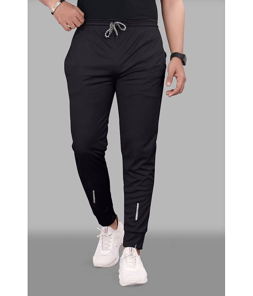Gazal Fashions - Black Polyester Men's Trackpants ( Pack of 1 )