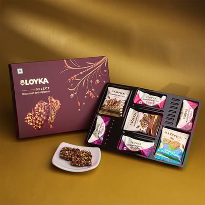 Loyka Select Gourmet Indulgence Box (300g) | Artisanal Chocolate Assortment | Premium Gifting