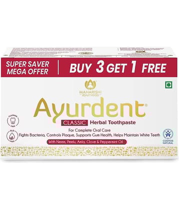 Maharishi Ayurveda Total Health Toothpaste Pack of 4