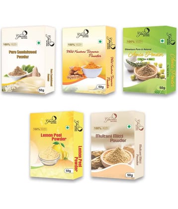 glowious - Skin Toning Face Pack for Normal Skin ( Pack of 5 )