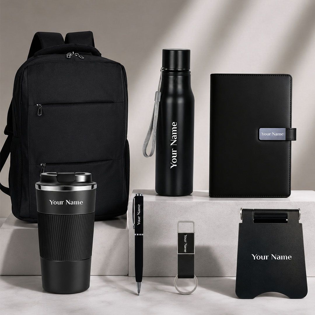 Signature Executive Backpack & Essentials Gift Set