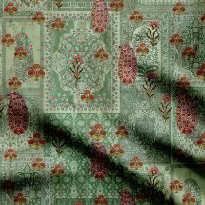 Curalean Green Place Paisley-Cotton