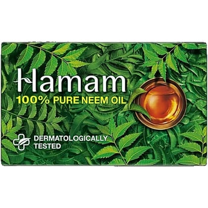 Hamam 100% Pure Neem Oil Soap, 150 g