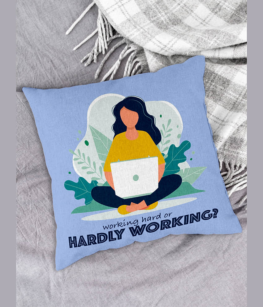 Houzzcode - Water Repellent Multi Polyester Pillow Covers 40x40x3 ( Pack of 1 )