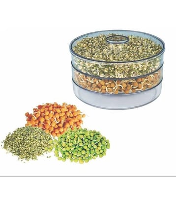 iview kitchenware Plastic 3 Compartment Kitchen Sprout Maker