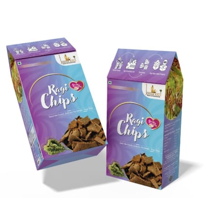 JOHAR RAGI CHIPS - HEALTHY AND & TASTY SNACK  - 150 gm