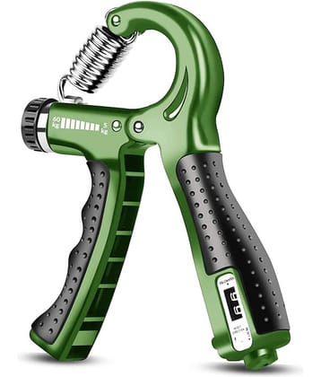 Adjustable Hand Grip Strengthener, Hand Gripper With Counter for Men & Women for Gym Workout Hand Exercise Equipment to Use in Home for Forearm Exercise, Finger Exercise Power Gripper - 60kg