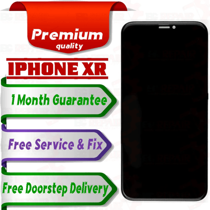 Apple iPhone Xr  (display glass combo folder) Mobile Display LCD Screen With Touch..