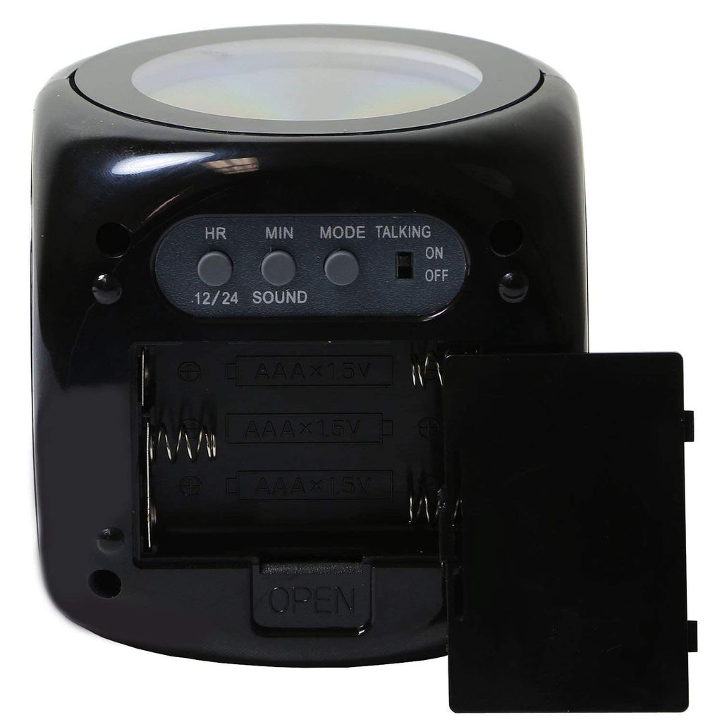Large Projection Alarm Clock with Time and Temperature Display - Projector | Buy online on ZillyBuy