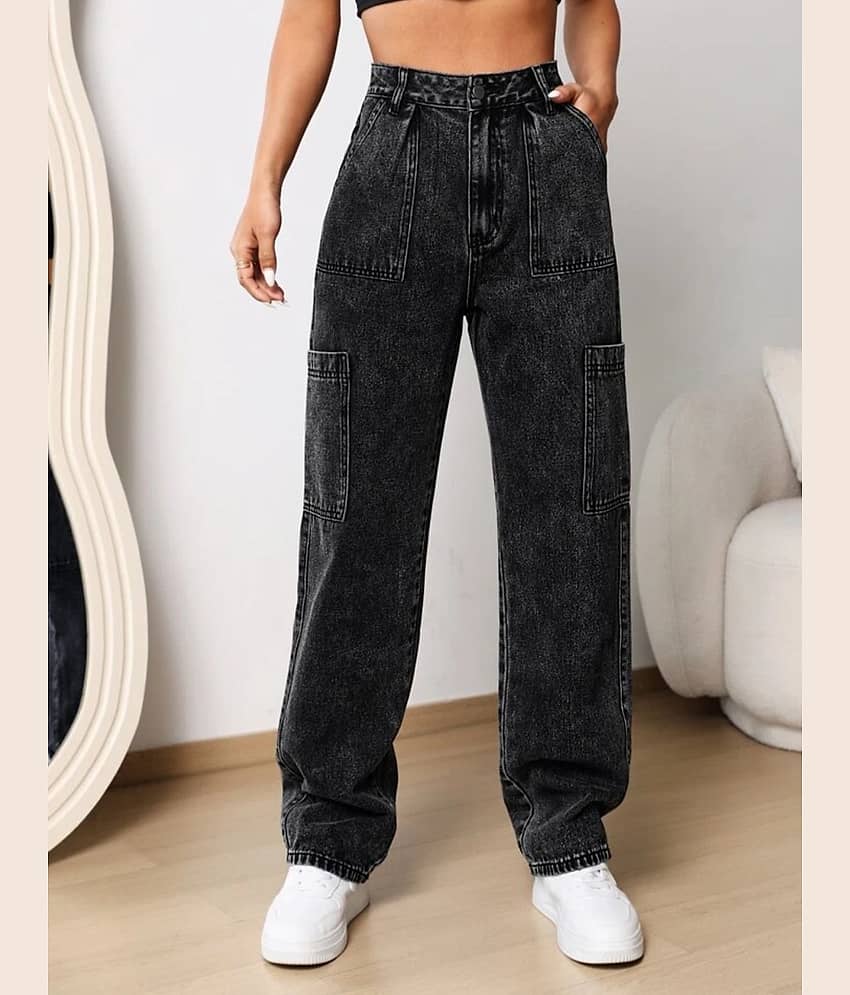 9x denims - Grey Denim Regular Fit Women's Jeans ( Pack of 1 )