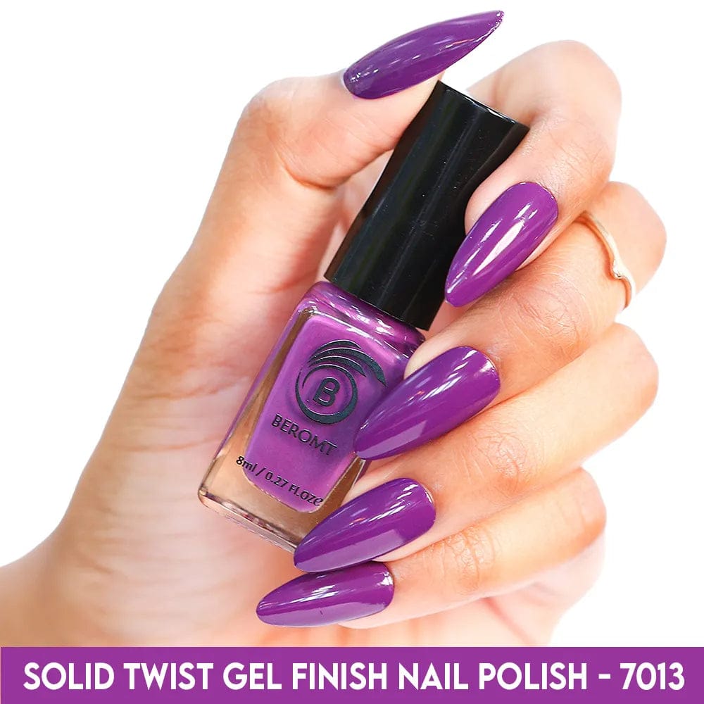 SOLID TWIST GEL FINISH NAIL POLISH - BNP7013