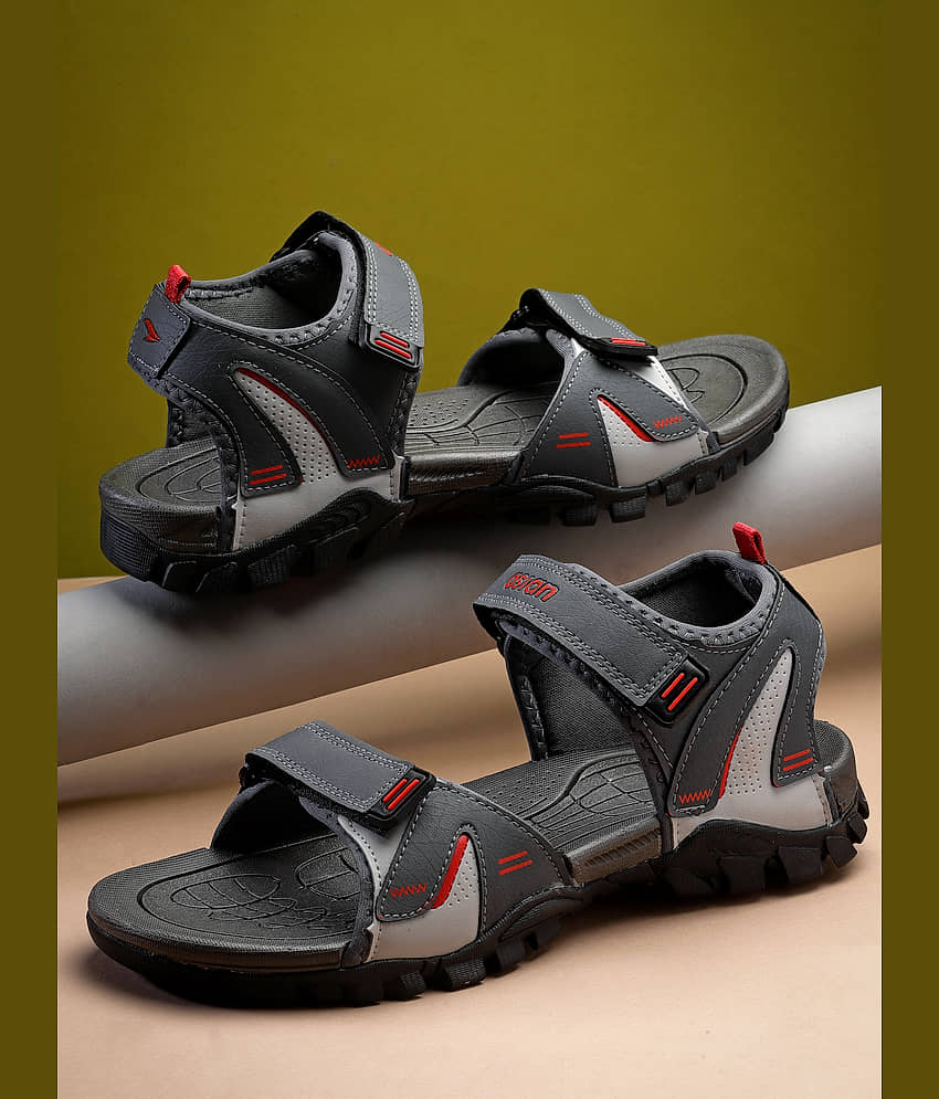 ASIAN - Dark Grey Men's Floater Sandals