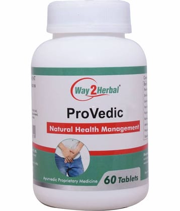 Way2Herbal Pro Vedic Tablet 60 No.S Pack of 1