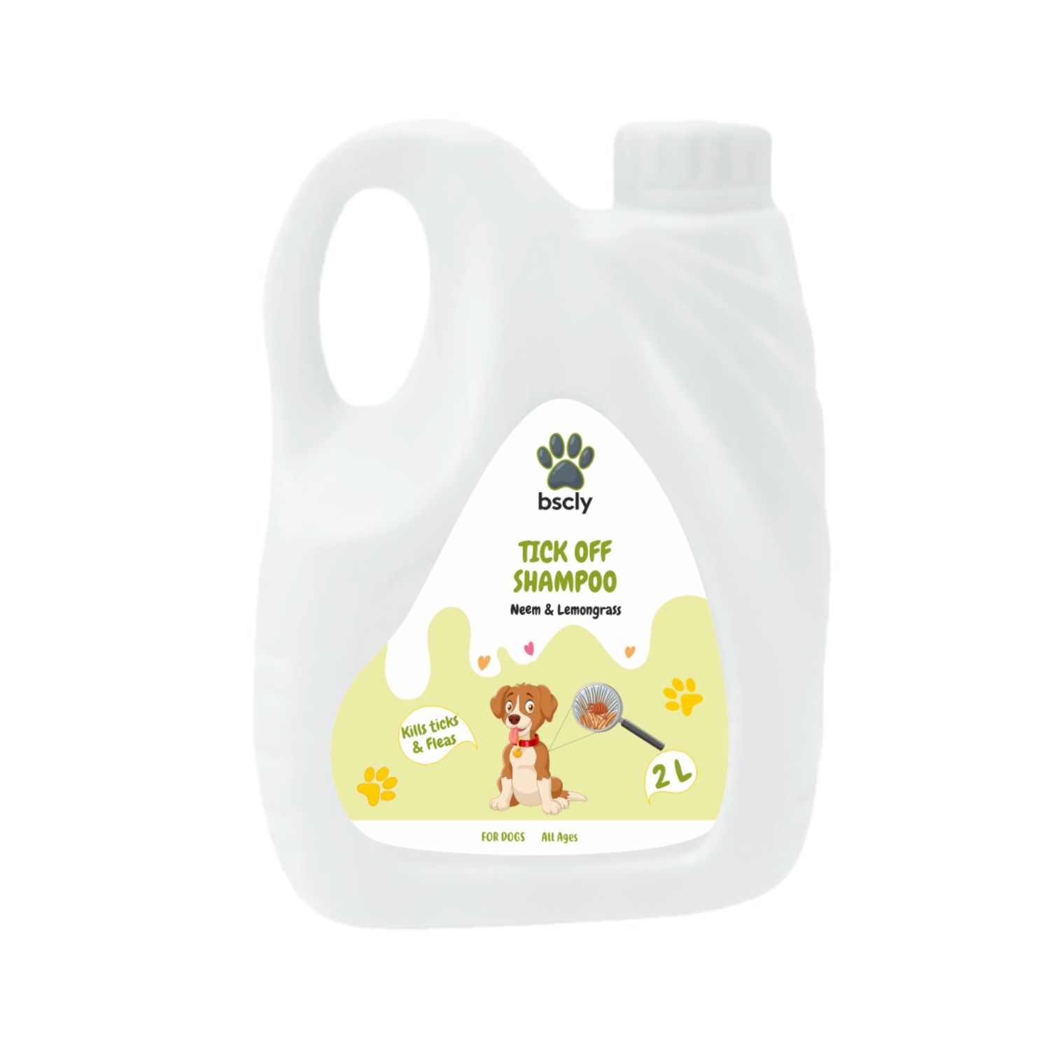 Bscly Tick Off Shampoo, 2 L