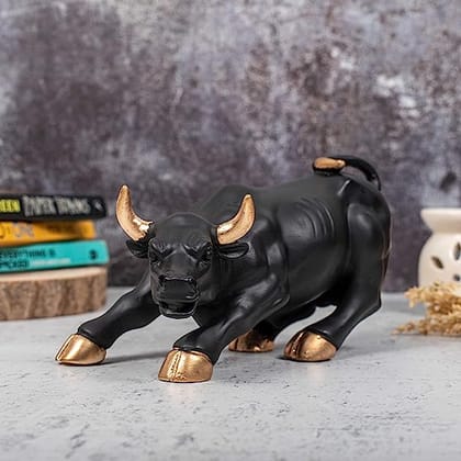 Black Share Market bull