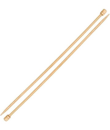Pony Bamboo Long Knitting Needles Knit Pin Length 33cm, 3.50 mm