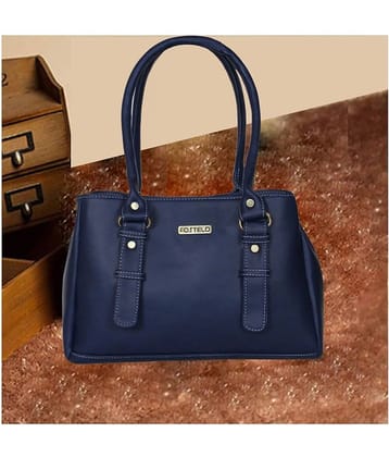 Fostelo -   Black Faux Leather Shoulder Bag